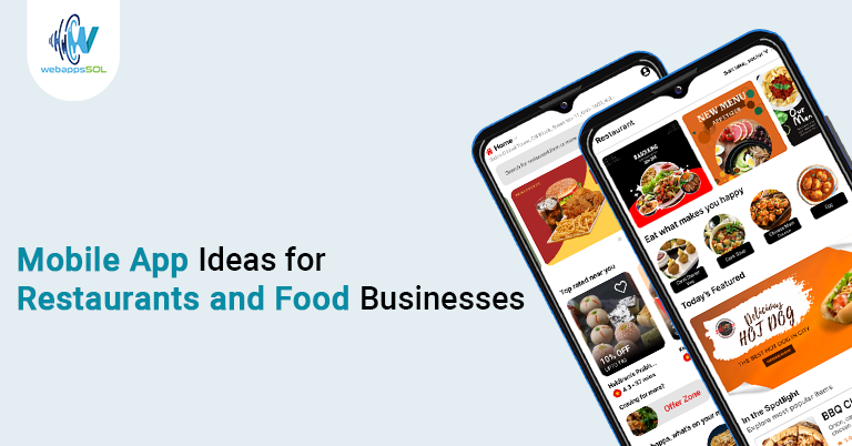 Mobile App Ideas for Restaurants and Food Businesses